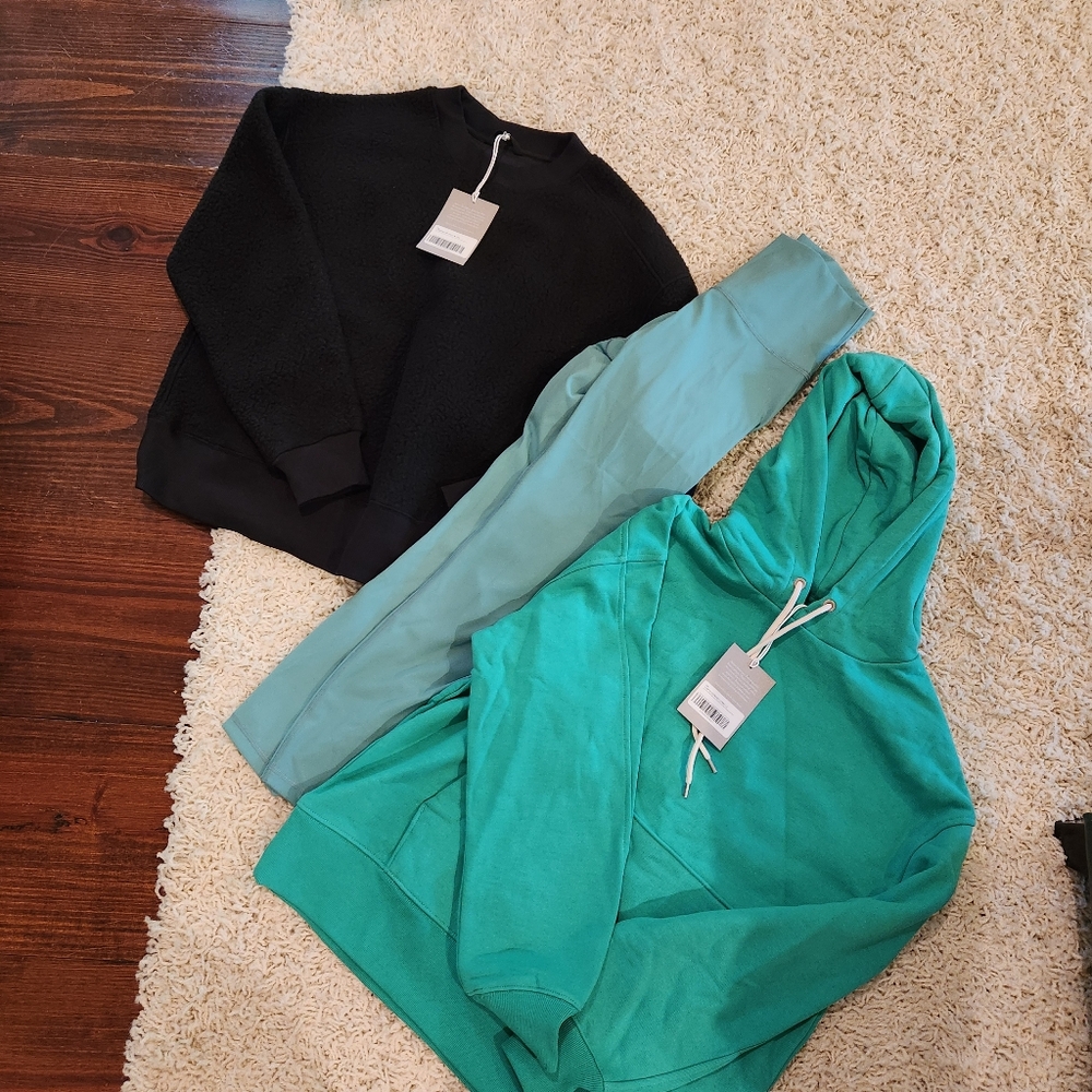Nwt/new Everlane XS Womens Huge Bundle hoodie shirt bottoms